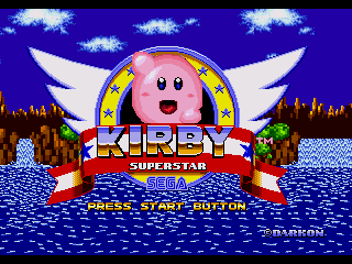 Kirby in Sonic the Hedgehog