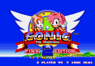 Sonic the Hedgehog 2: Pink Edition