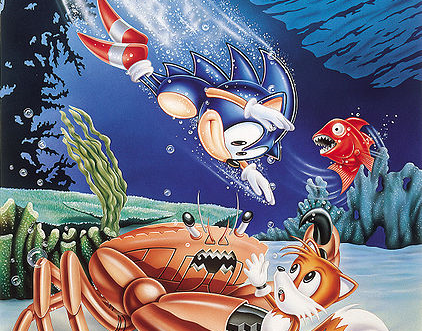 Sonic the Hedgehog 2 Underwater