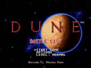 Dune - Battle City