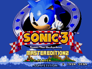 sonic 3 & knuckles - master edition 2